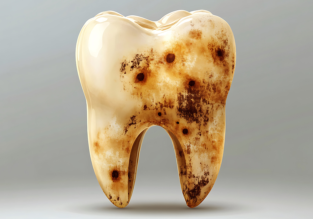 highly decayed tooth